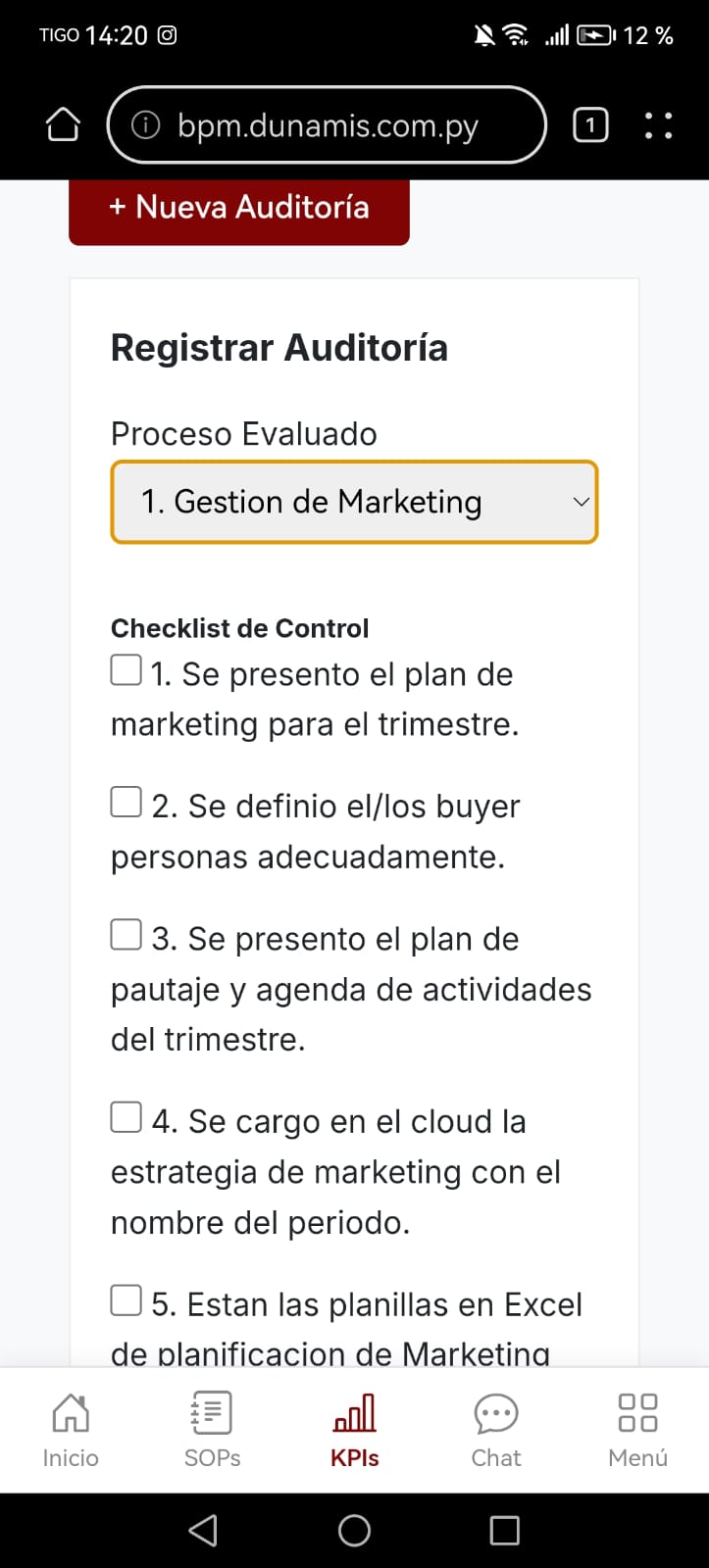 Auditoría Móvil RoutineOS